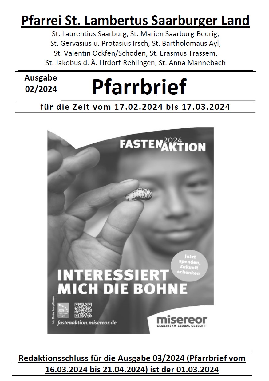 Pfarrbrief 02/2024