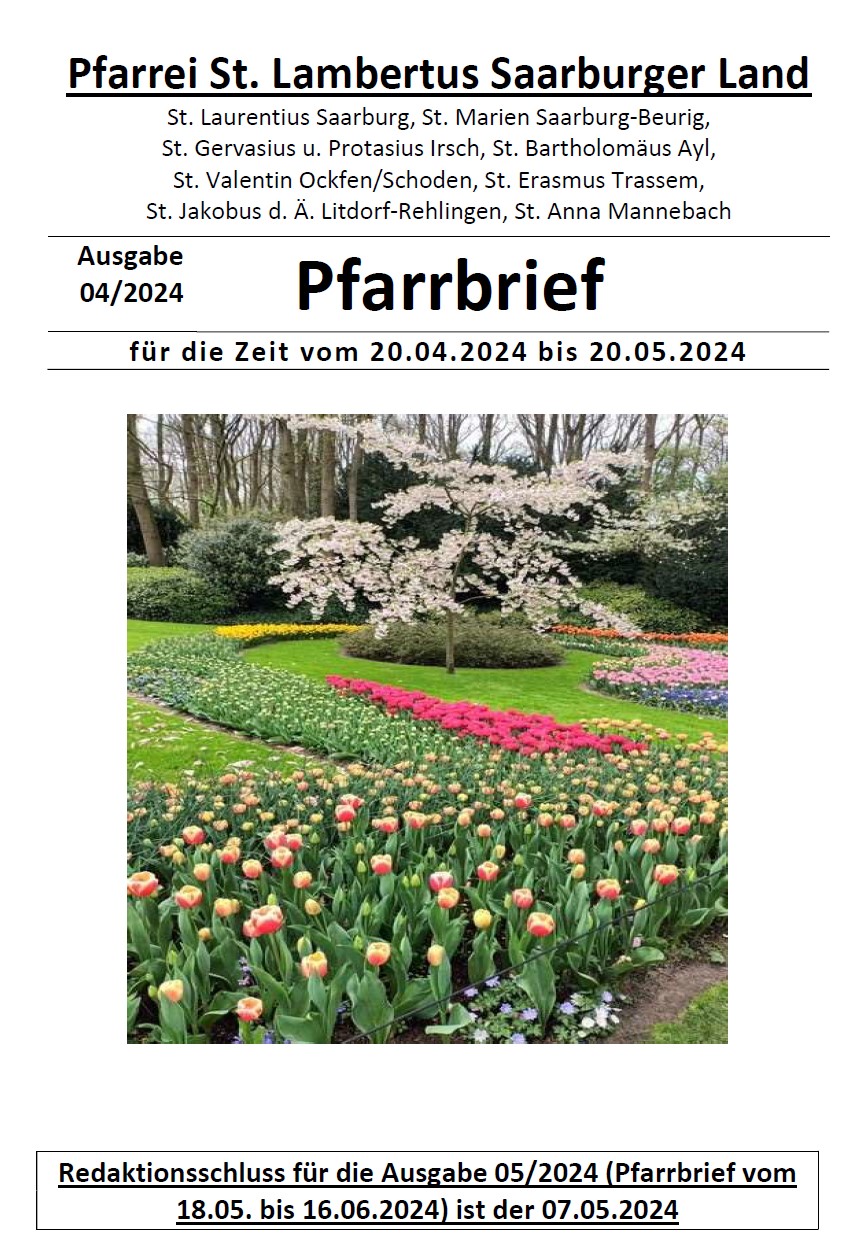 Pfarrbrief 04/2024