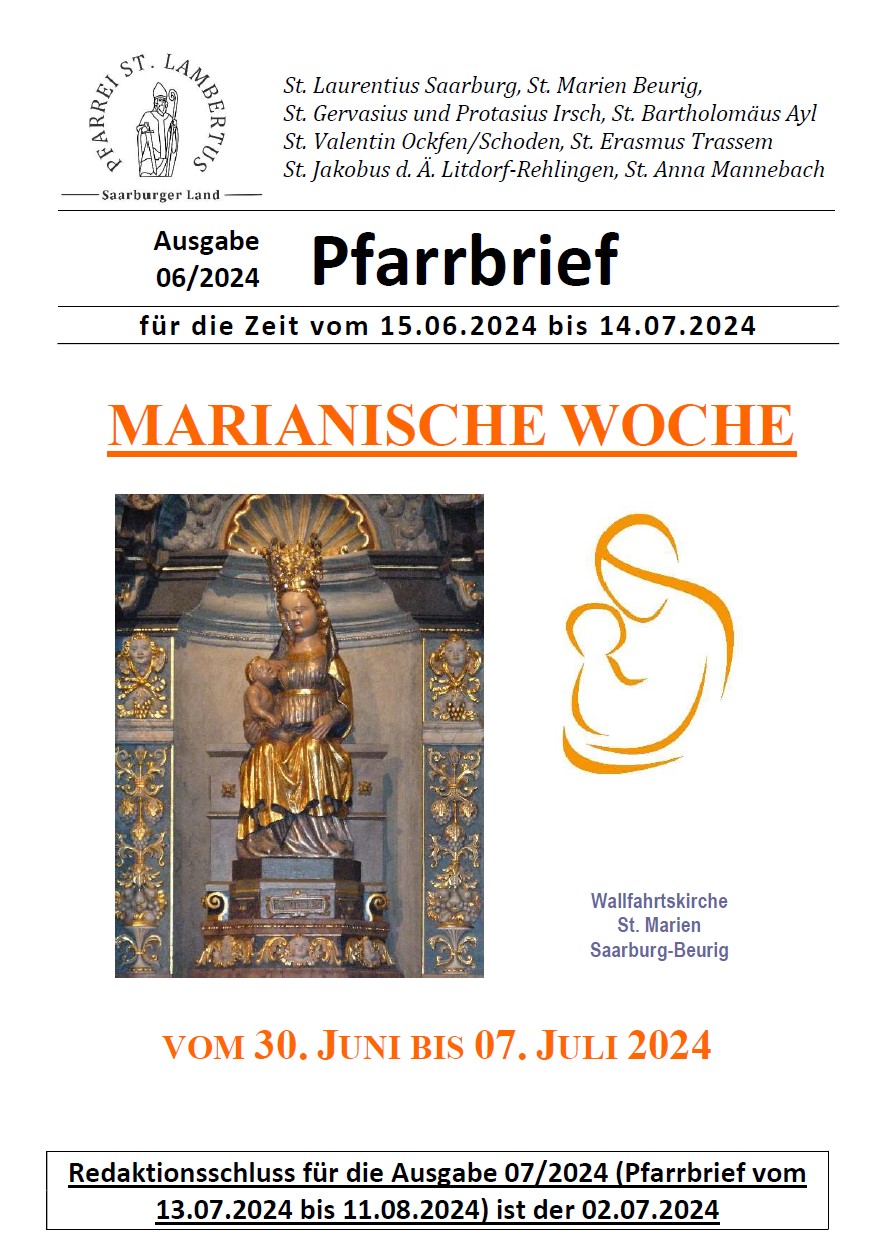 Pfarrbrief 06/2024