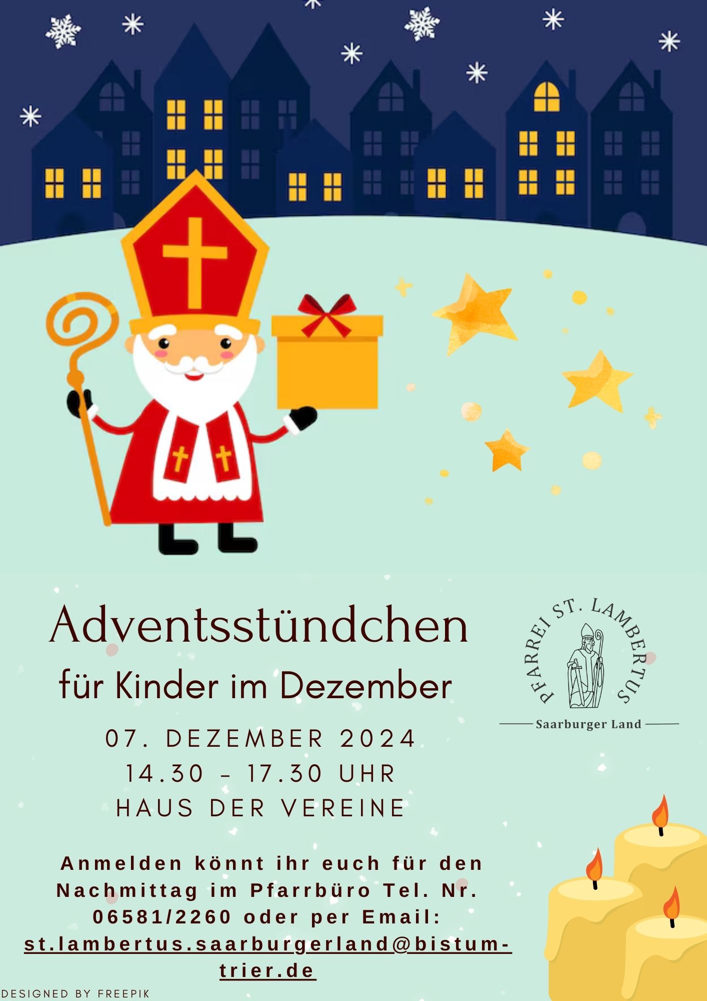 Adventsstündchen für Kinder