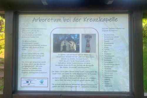 Kreuzkapelle Infotafel